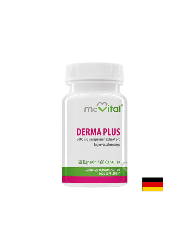 Коса и кожа - Дерма плюс (Derma Plus) McVital, 60 капсули - Nutra Best Bulgaria