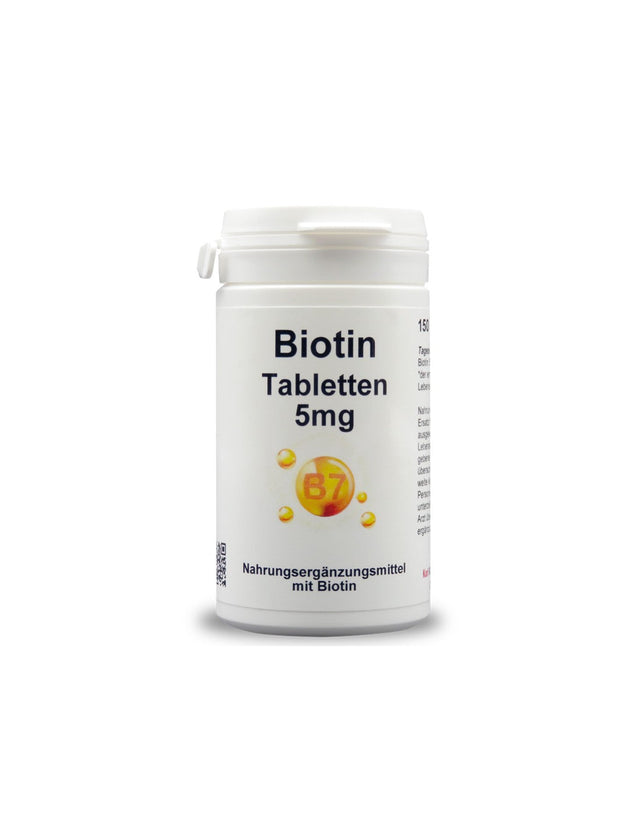 Коса, кожа и нокти - Биотин, 5 mg x 150 таблетки - Nutra Best Bulgaria
