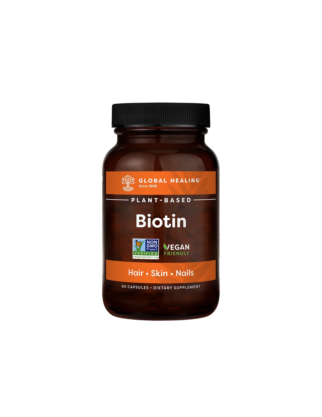Коса, кожа, нокти - Биотин, 2500 µg x 60 капсули - Nutra Best
