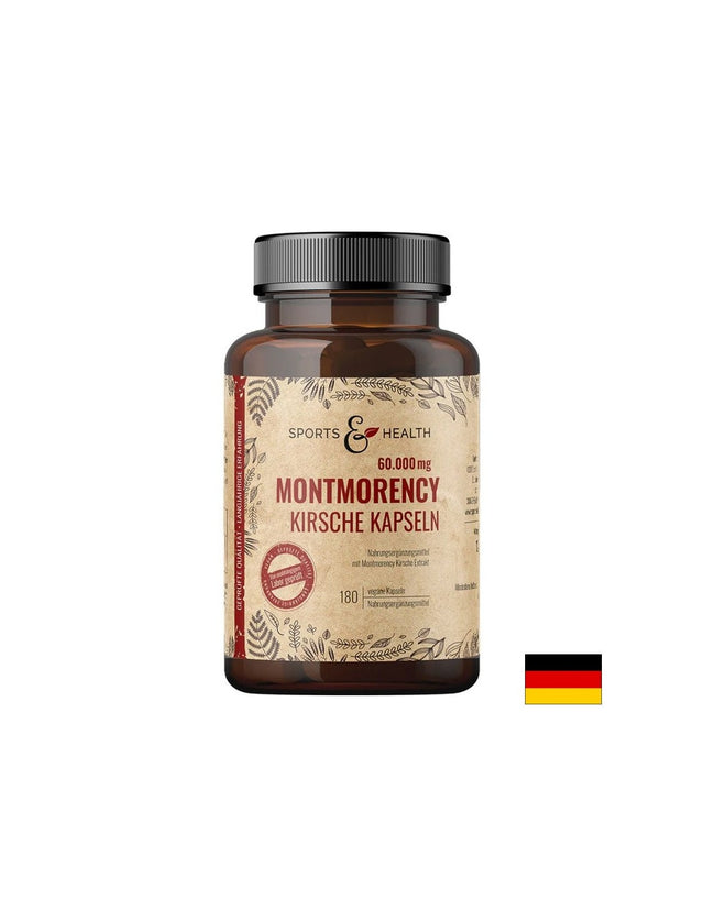 Кости и стави - Вишна Монтморенси, 600 mg х 180 капсули - Nutra Best Bulgaria