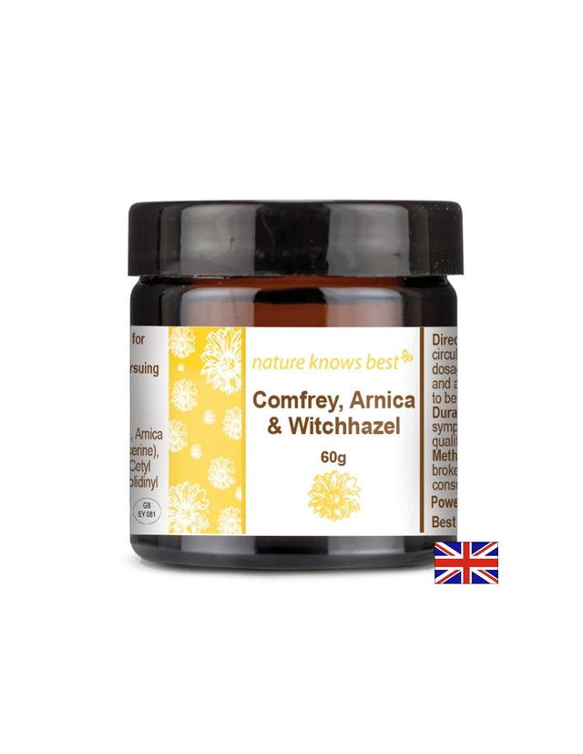 Крем с черен оман, арника и хамамелис – За облекчаване на ставни и мускулни болки, 60 g  Power Health - Nutra Best Bulgaria