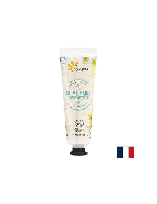 Крем за ръце с цвят от Тиаре, масло от Ший и Алое Вера, 30 ml Fleurance Nature - Nutra Best Bulgaria