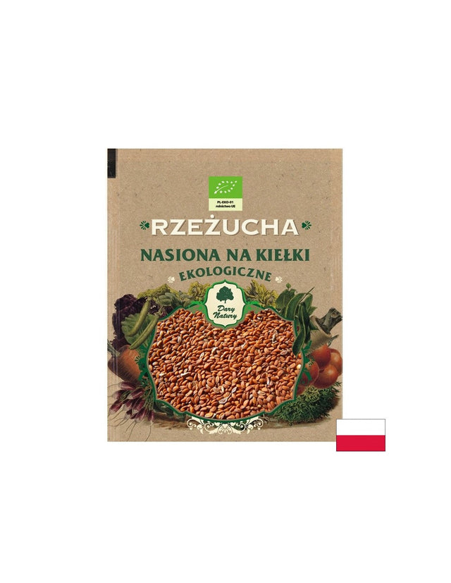 Кресон - семена за кълнове Био, 30 g Dary Natury - Nutra Best Bulgaria