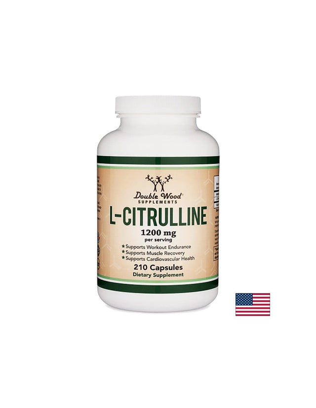 L-citrulline/ Л-цитрулин, 210 капсули Double Wood - Nutra Best Bulgaria