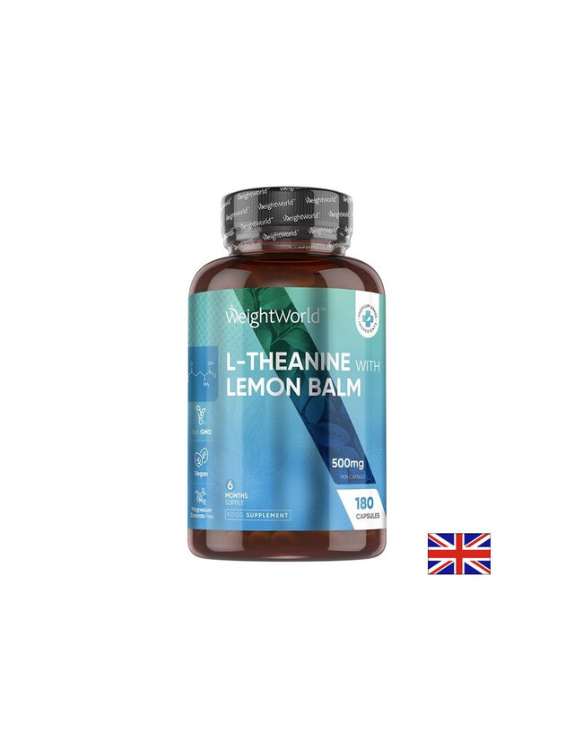 L-Теанин 400 mg + Маточина 100 mg – Спокойствие и концентрация, 180 капсули  WeightWorld - Nutra Best Bulgaria