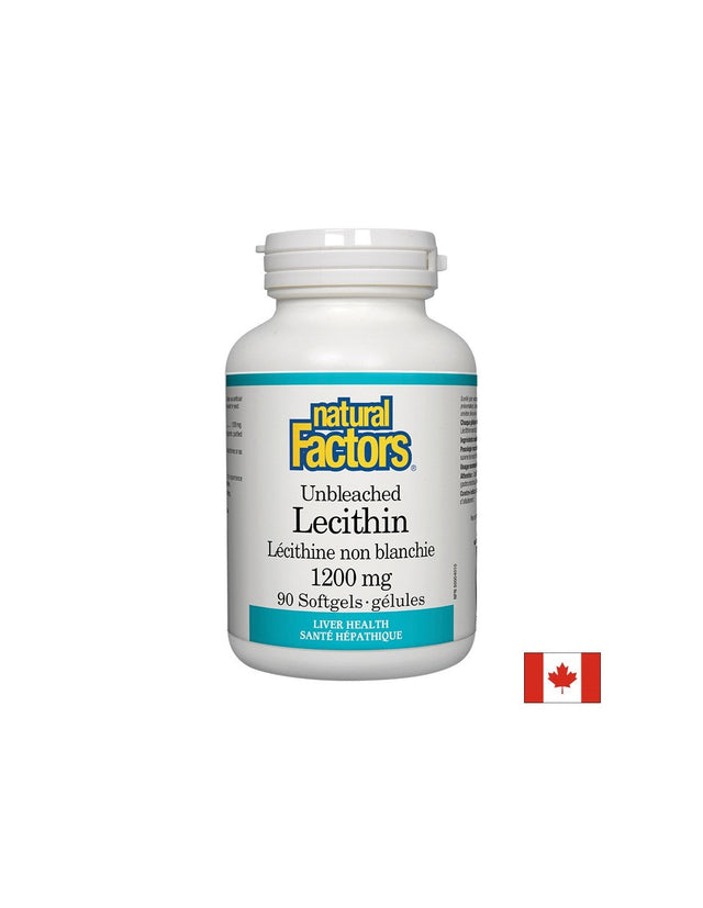 Unbleached Lecithin 1200 mg - 90 Гел капсули - Nutra Best Bulgaria
