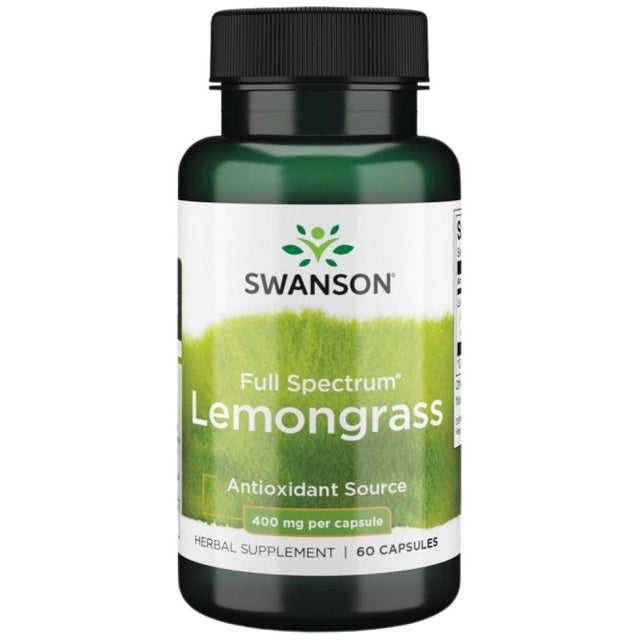 Full Spectrum Lemongrass - 60 капсули  Swanson - Nutra Best Bulgaria