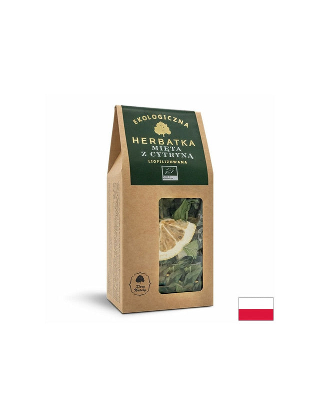 Лиофилизиран билков чай Мента с лимон Био , 25 g Dary Natury - Nutra Best Bulgaria