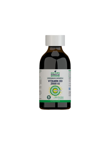 Liposomal D3 - Липозомен Витамин Д 2500 IU, 150 ml Doctor’s Formulas - Nutra Best
