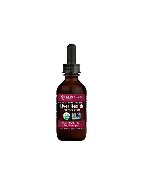 Livatrex® Liver Support Raw Herbal Extract™ / Билкова смес за черния дроб и жлъчния мехур, 59.2 ml Global Healing - Nutra Best