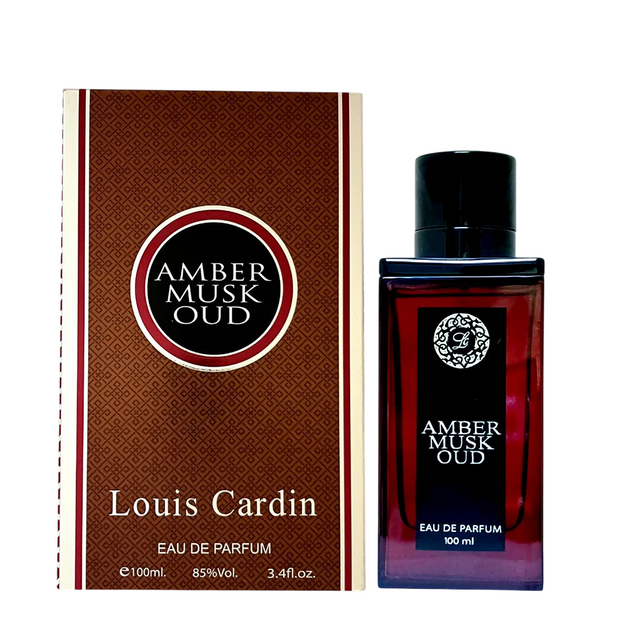 Louis Cardin, Amber Musc Oud, Парфюмна вода, Унисекс, 100 мл