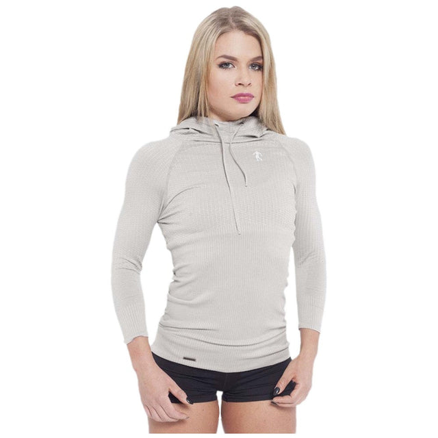 Дамско горнище / Hoodie 01 LW The Legend - Grey - Nutra Best Bulgaria
