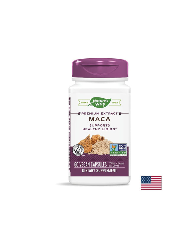 Maca - Мака 350 mg, 60 капсули Nature’s Way  Nature’s Way - Nutra Best Bulgaria