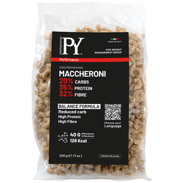 High Protein 35% - Reduced Carb | Maccheroni - 200 грама - Nutra Best Bulgaria