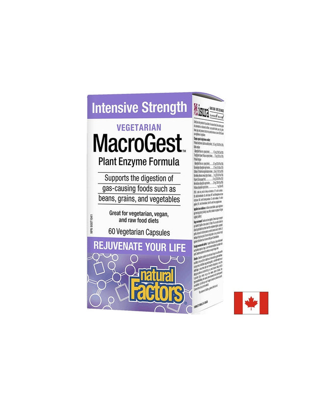 MacroGest™ Plant Enzyme Formula - 60 капсули - Nutra Best Bulgaria