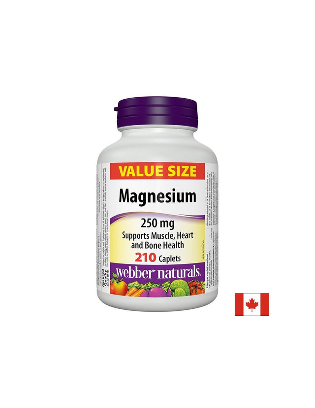 Magnesium - Магнезий (оксид, малат, глицерофосфат) 250 mg, 210 каплети - Nutra Best Bulgaria