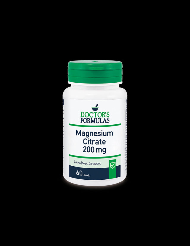 Магнезий (цитрат), 200 mg - Magnesium Citrate, 60 таблетки Doctor’s Formulas - Nutra Best Bulgaria