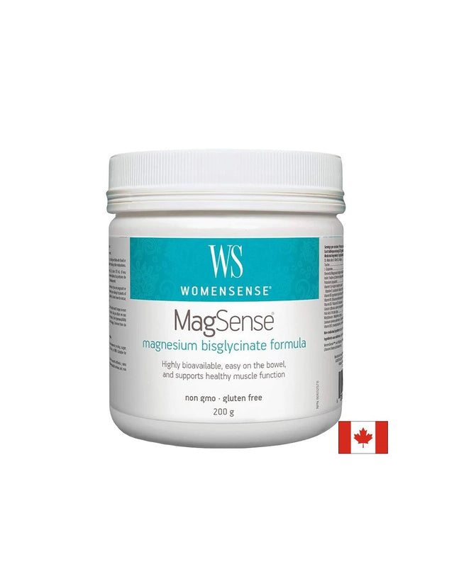 WomenSense Magnesium Bisglycinate Powder - 200 грама - Nutra Best Bulgaria