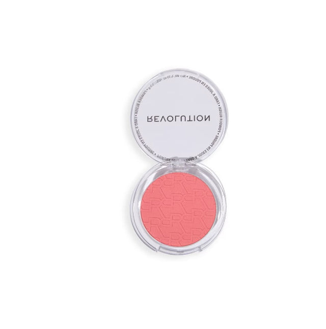 Makeup Revolution, Reloaded, Матов, Руж компактен прах, Розова дама, 5.5 г