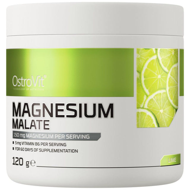 Magnesium Malate Powder 150 mg - 120 грама - Nutra Best Bulgaria
