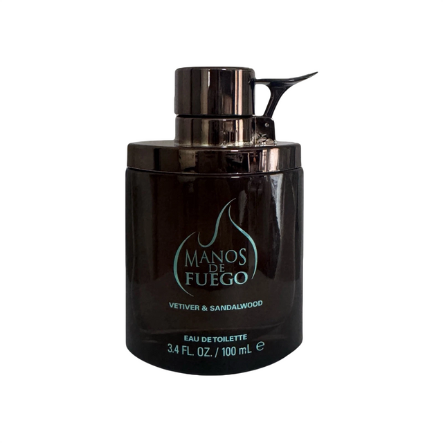 Manos De Fuego, Vetiver & Sandalwood, Тоалетна вода, За мъже, 100 мл