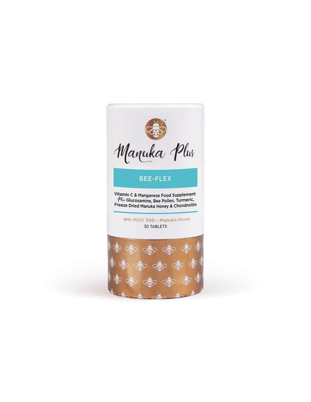 Manuka Plus Bee- Flex with MGO 300 / Формула за здрави стави с мед от манука, 30 таблетки - Nutra Best Bulgaria