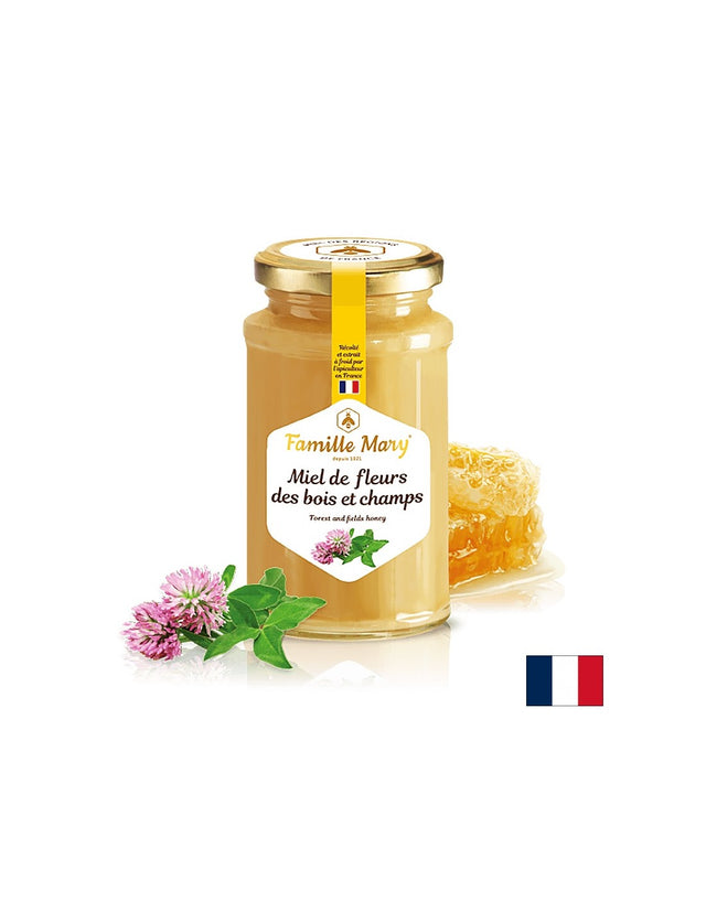 Miel de fleurs des bois et champs /Пчелен мед букет от полски и горски цветя и билки, 360 g Famille Mary - Nutra Best Bulgaria