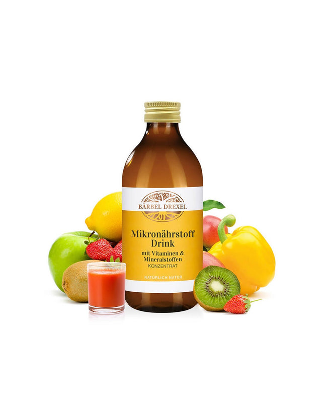 Mikronährstoff Drink mit Vitaminen & Mineralstoffen / Течни витамини, минерали и микроелементи, 300 ml Bärbel Drexel  Bärbel Drexel - Nutra Best Bulgaria