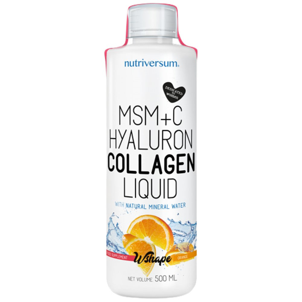 MSM + C Hyaluron Collagen Liquid - 500 мл  Nutriversum - Nutra Best Bulgaria