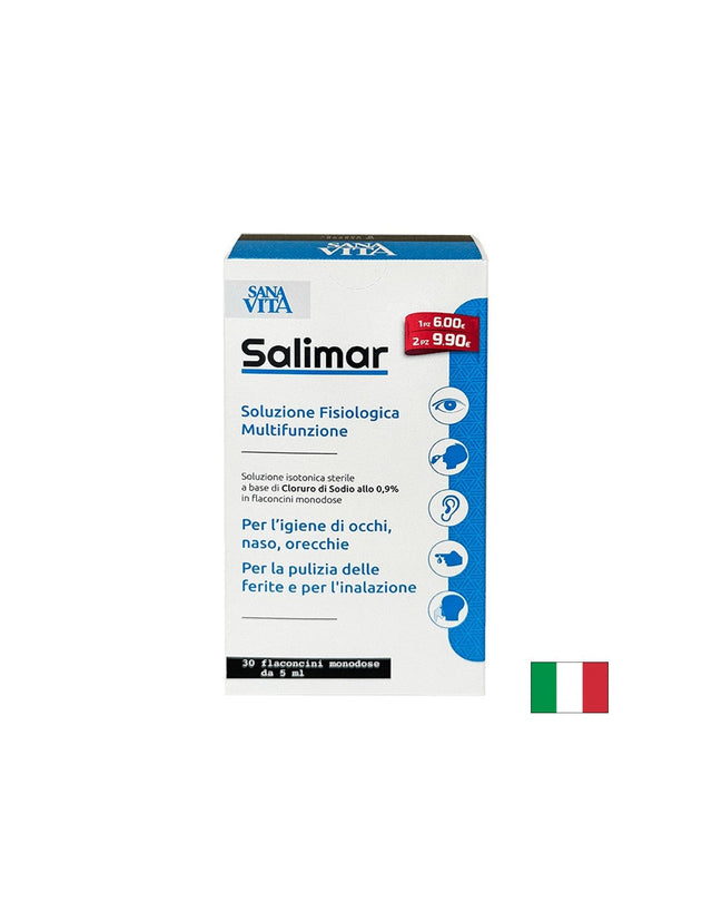 Мултифункционален физиологичен разтвор, 30 флакона х 5 ml - Nutra Best Bulgaria