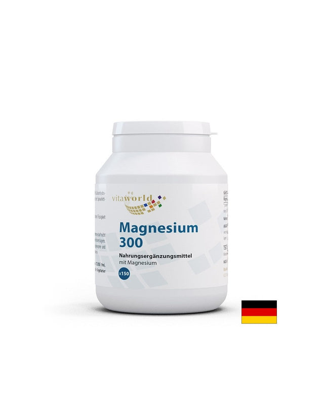 Мускули, Нервна система - Магнезий (оксид), 300 mg х 150 таблетки - Nutra Best Bulgaria