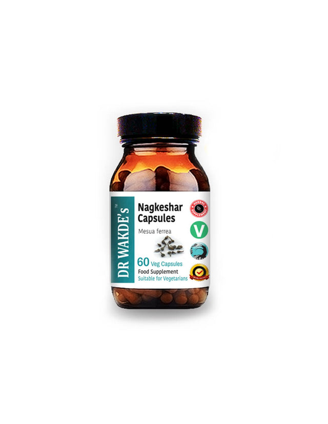 Негкешар (Nagkeshar) - при кашлица, облекчава дишането, 60 капсули - Nutra Best Bulgaria