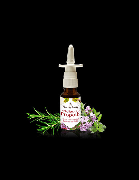 Nébuliseur propolis - Спрей за нос с прополис, мащерка, розмарин и евкалипт, 20 ml Famille Mary - Nutra Best
