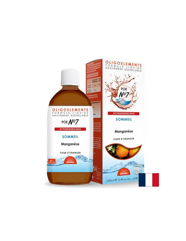 Нервна система - Манган с екстракт от портокалов цвят POE N°7, 100 ml Propos’Nature - Nutra Best Bulgaria