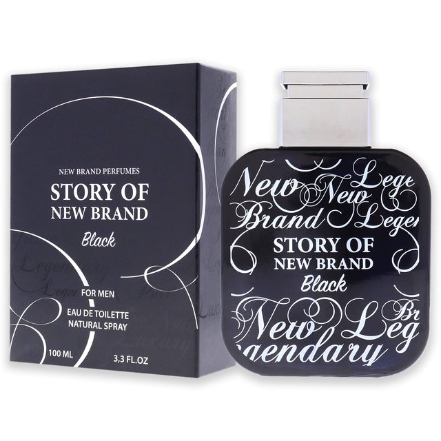 New Brand, Story Of New Brand Black, Тоалетна вода, За мъже, 100 мл