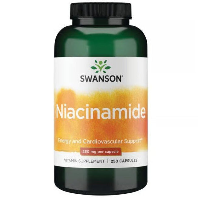 Niacinamide 250 mg - 250 caps.  Swanson - Nutra Best Bulgaria