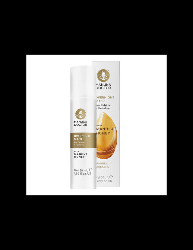 Нощна aнти ейдж маска за лице с мед от манука, 50 ml - Nutra Best Bulgaria