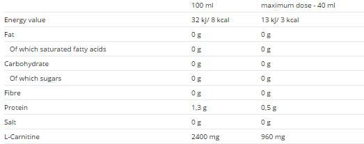 Carnitine Liquid 500 ml 500 мл - Nutra Best Bulgaria