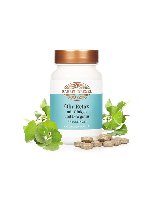 Ohr Relax mit Ginkgo und L-Arginin/ Срещу шум в ушите, 136 таблетки Bärbel Drexel - Nutra Best Bulgaria