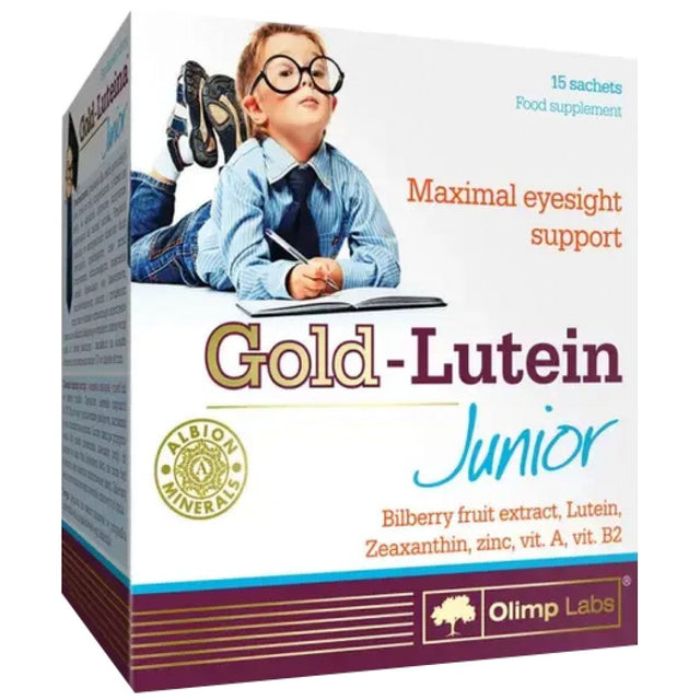 Gold lutein junior 15 Пакета - Nutra Best Bulgaria