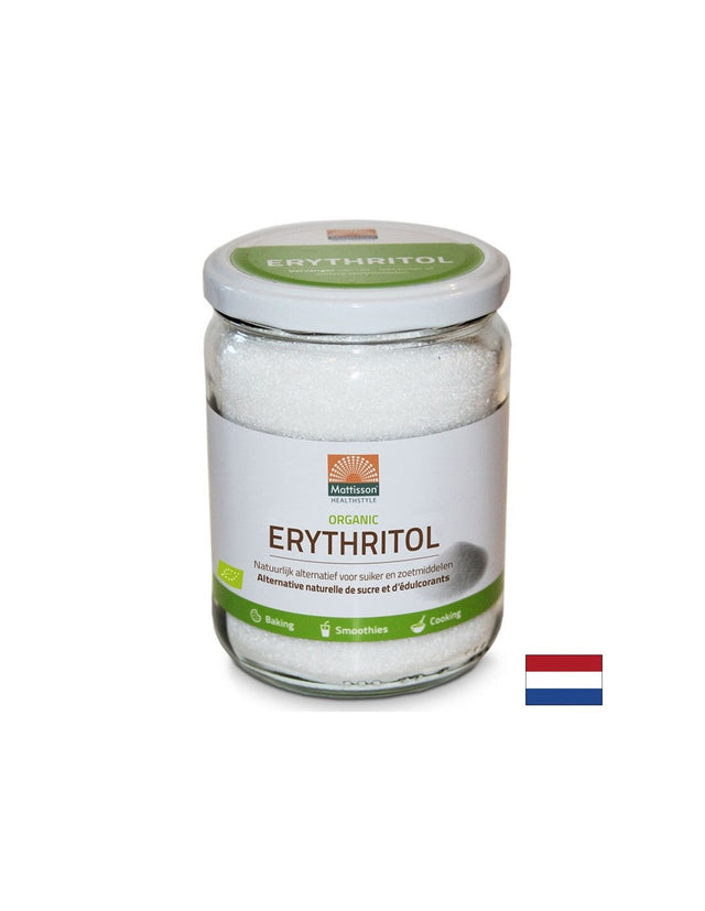 Еритритол (organic), 400 g Mattisson Healthstyle  Mattisson Healthstyle - Nutra Best Bulgaria