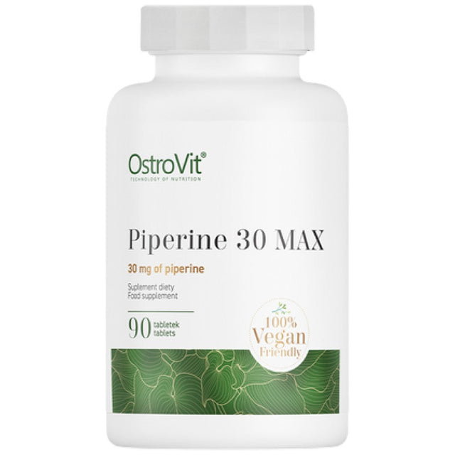 Piperine 30 Max 90 Таблетки  OstroVit - Nutra Best Bulgaria