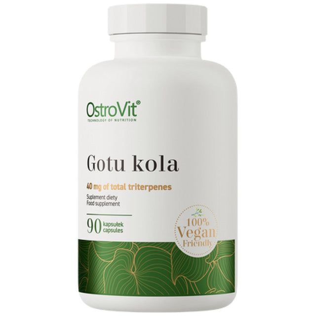 Gotu Kola 400 mg / Vege 90 капсули  OstroVit - Nutra Best Bulgaria