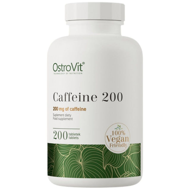 Caffeine 200 - 200 Таблетки - Nutra Best Bulgaria