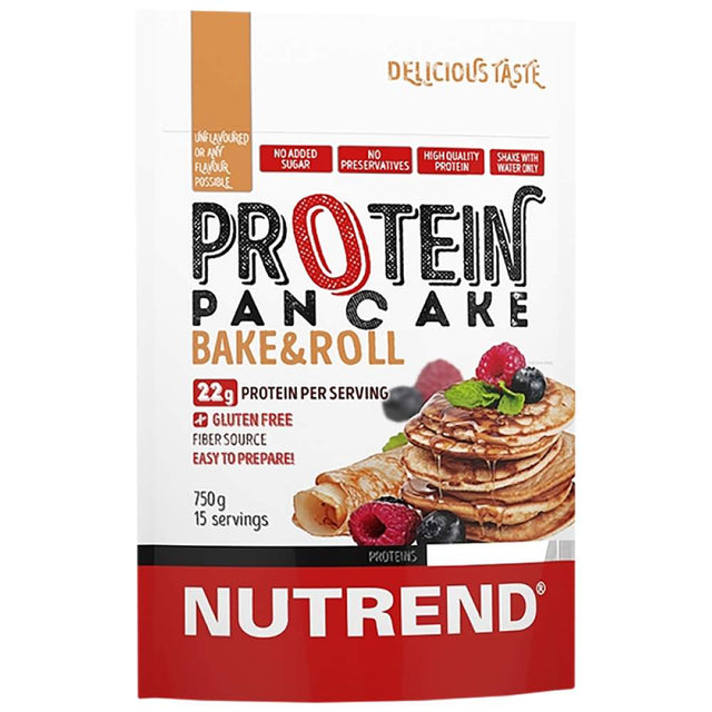 Protein Pancake Bake & Roll - 750 грама - Nutra Best Bulgaria