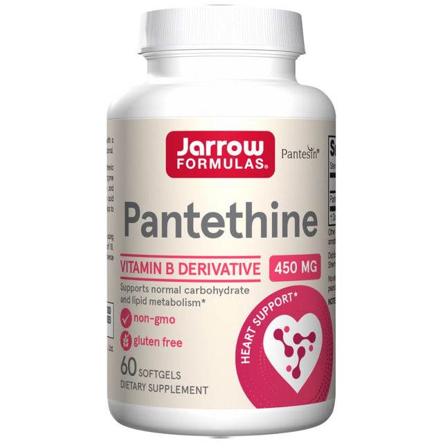 Pantethine 450 mg - 60 Гел капсули  Jarrow Formulas - Nutra Best Bulgaria