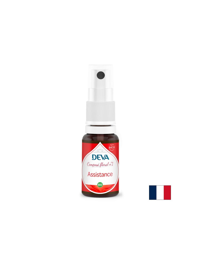 Първа помощ при стрес, флорални есенции по метода на Бах №1, спрей 15 ml - Nutra Best Bulgaria