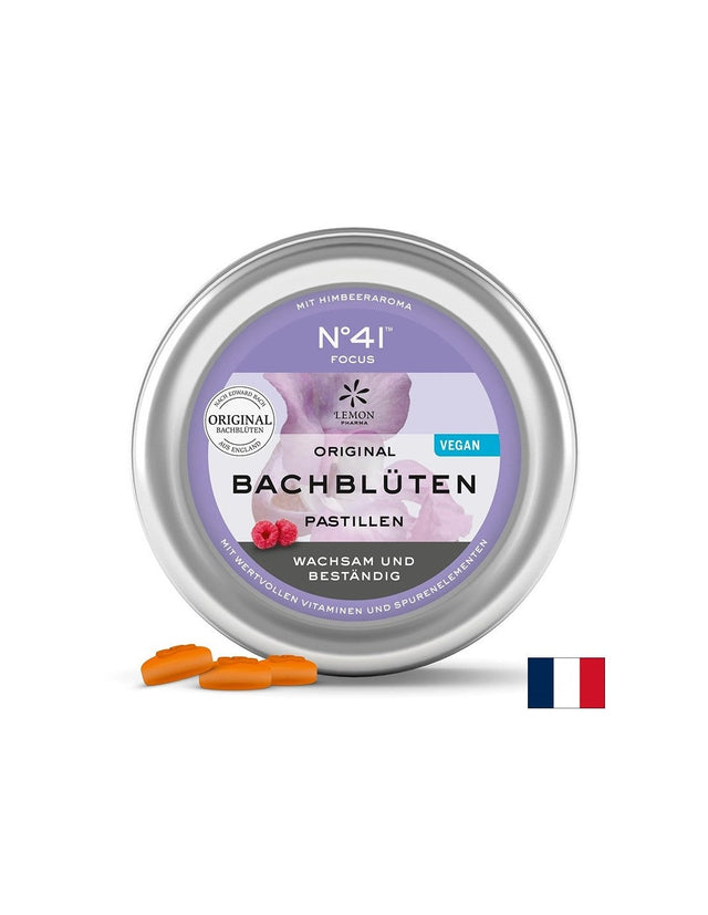 Пастили на д-р Бах – N°41 Фокус, 50 g (~ 40 броя) Lemon Pharma - Nutra Best Bulgaria