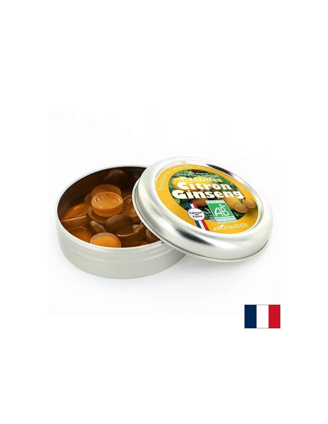 Пастили с лимон и женшен, 45 g - Nutra Best Bulgaria