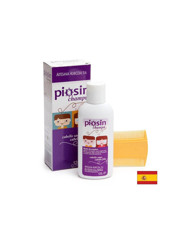 Piosin champú - Шампоан против въшки, 125 ml Artesania - Nutra Best Bulgaria
